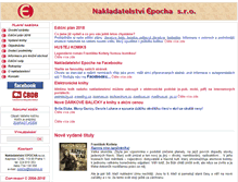 Tablet Screenshot of epocha.cz